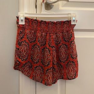 bright orange bottoms